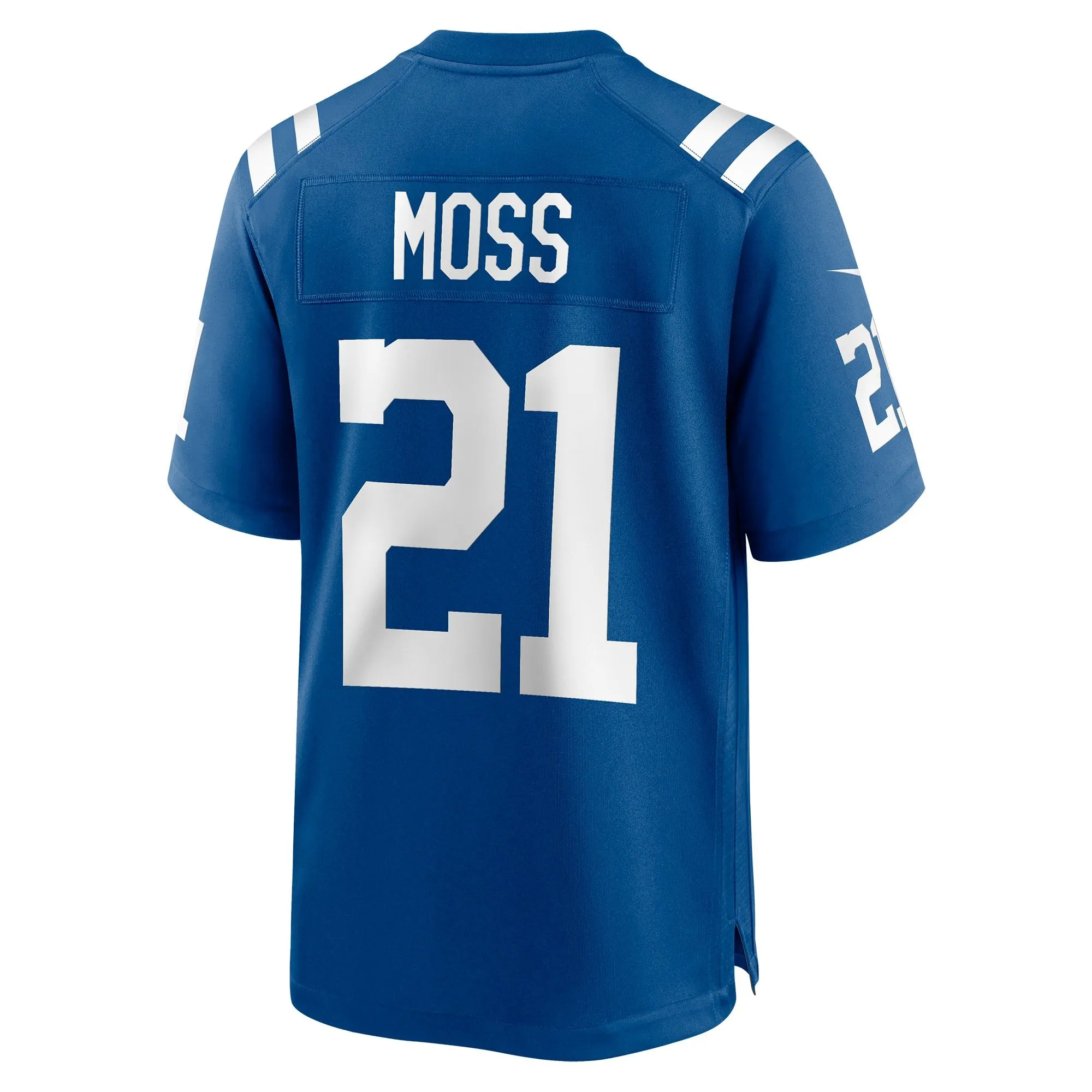 Zack Moss Indianapolis Colts  Game Player Jersey - Royal