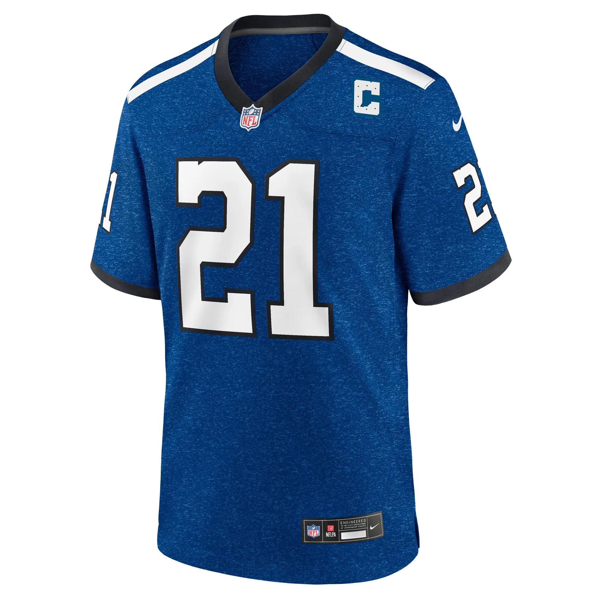 Zack Moss Indianapolis Colts  Indiana Nights Alternate Game Jersey - Royal