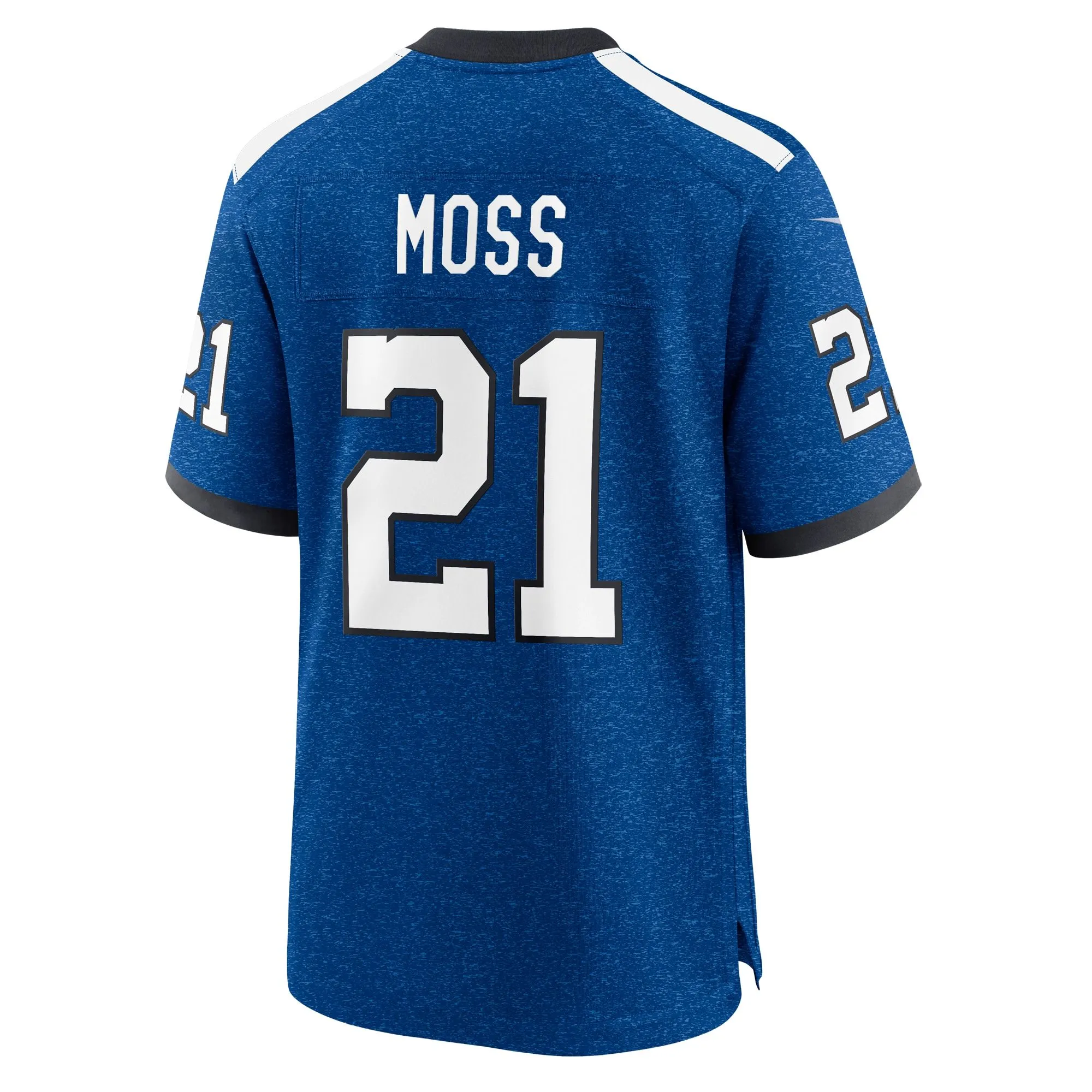 Zack Moss Indianapolis Colts  Indiana Nights Alternate Game Jersey - Royal