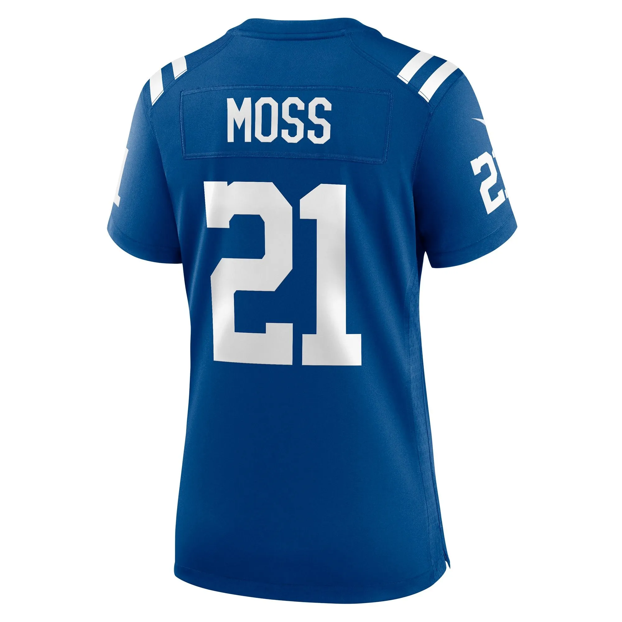 Zack Moss Indianapolis Colts  Women's Game Player Jersey - Royal