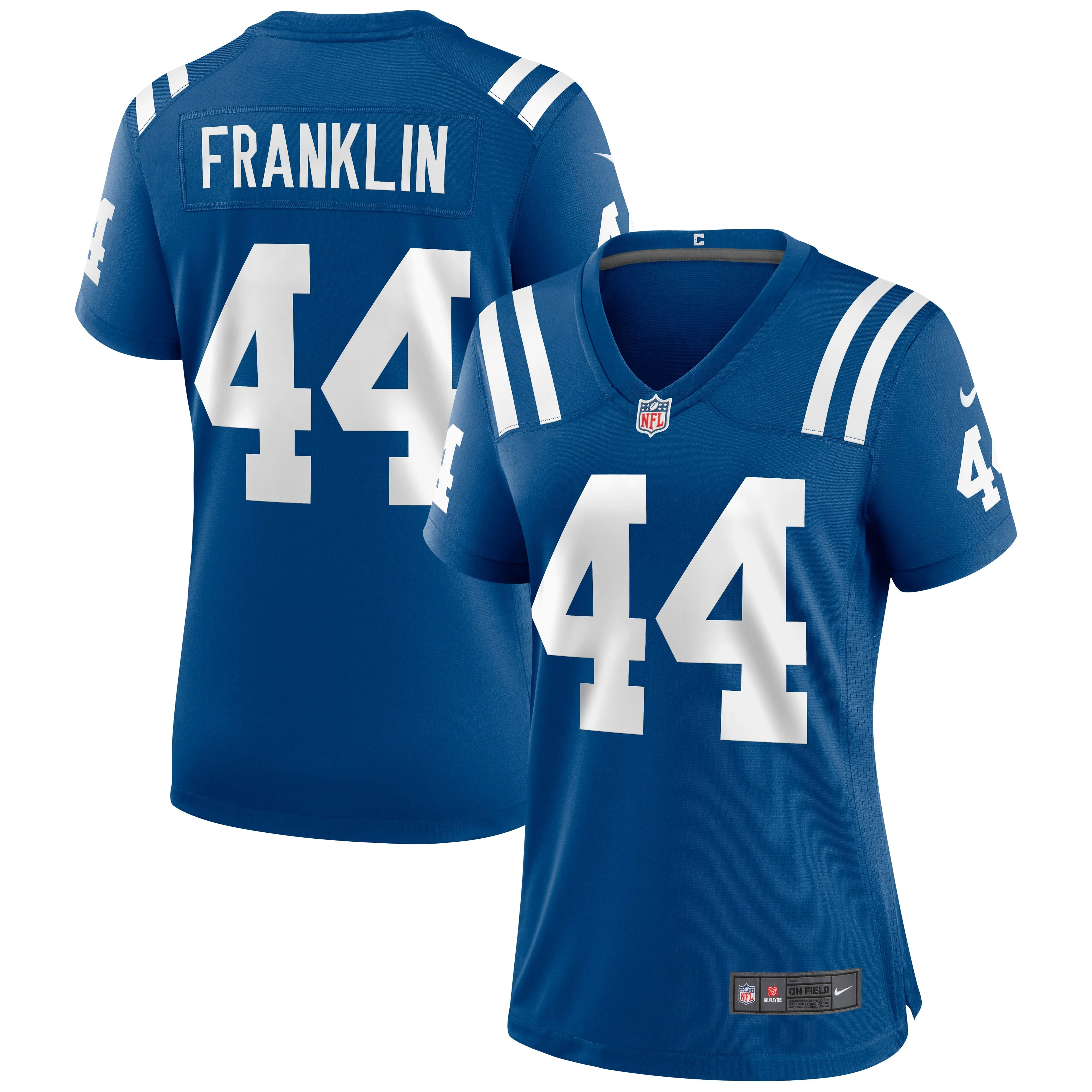 Zaire Franklin Indianapolis Colts  Women's Game Jersey - Royal