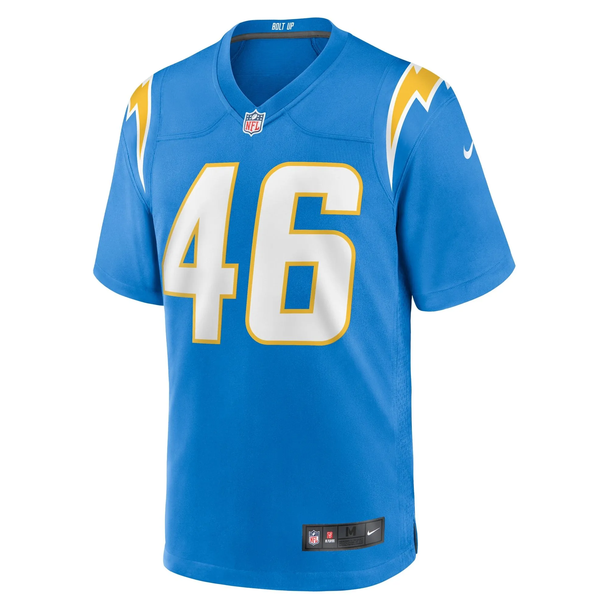 Zander Horvath Los Angeles Chargers   Game Jersey -  Powder Blue