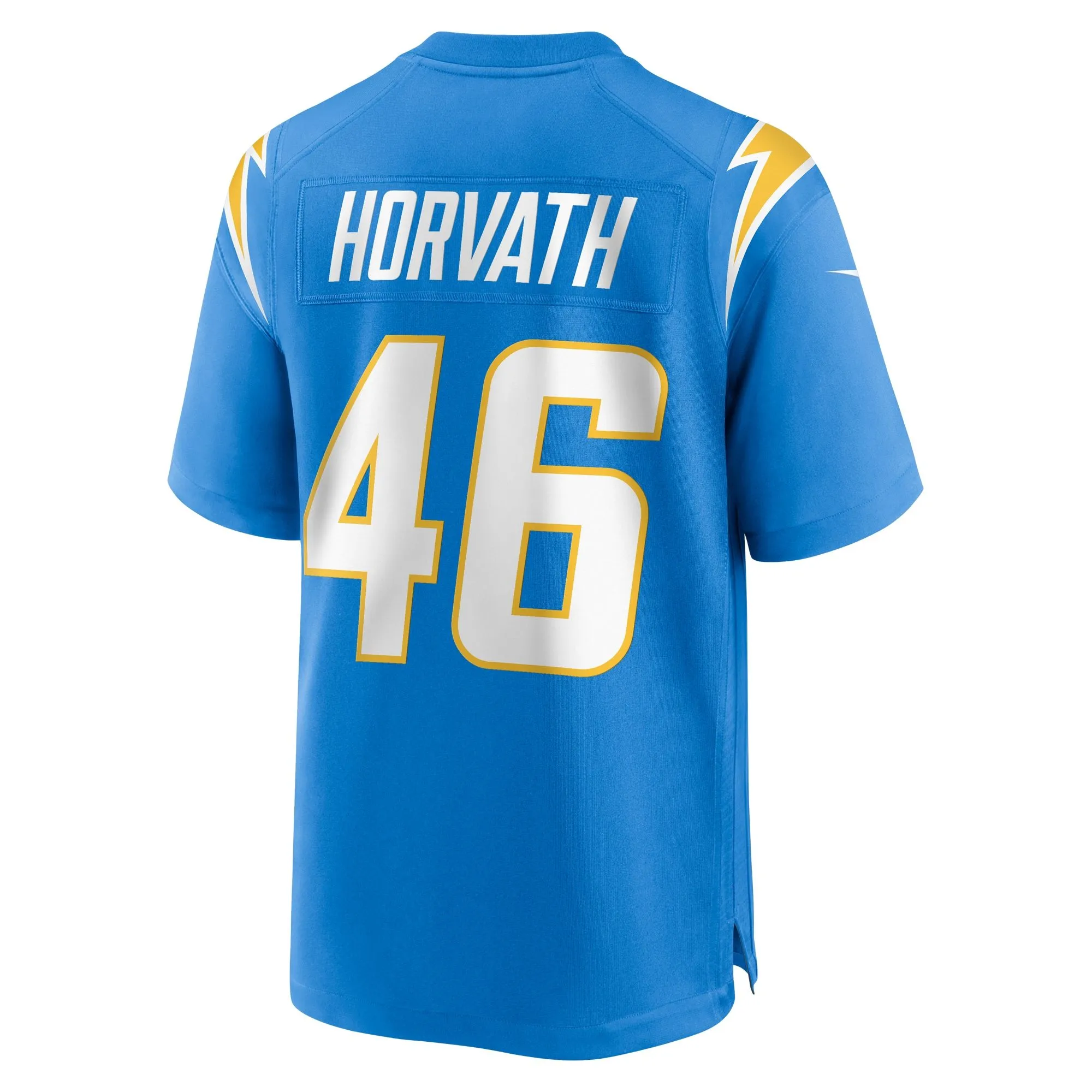 Zander Horvath Los Angeles Chargers   Game Jersey -  Powder Blue