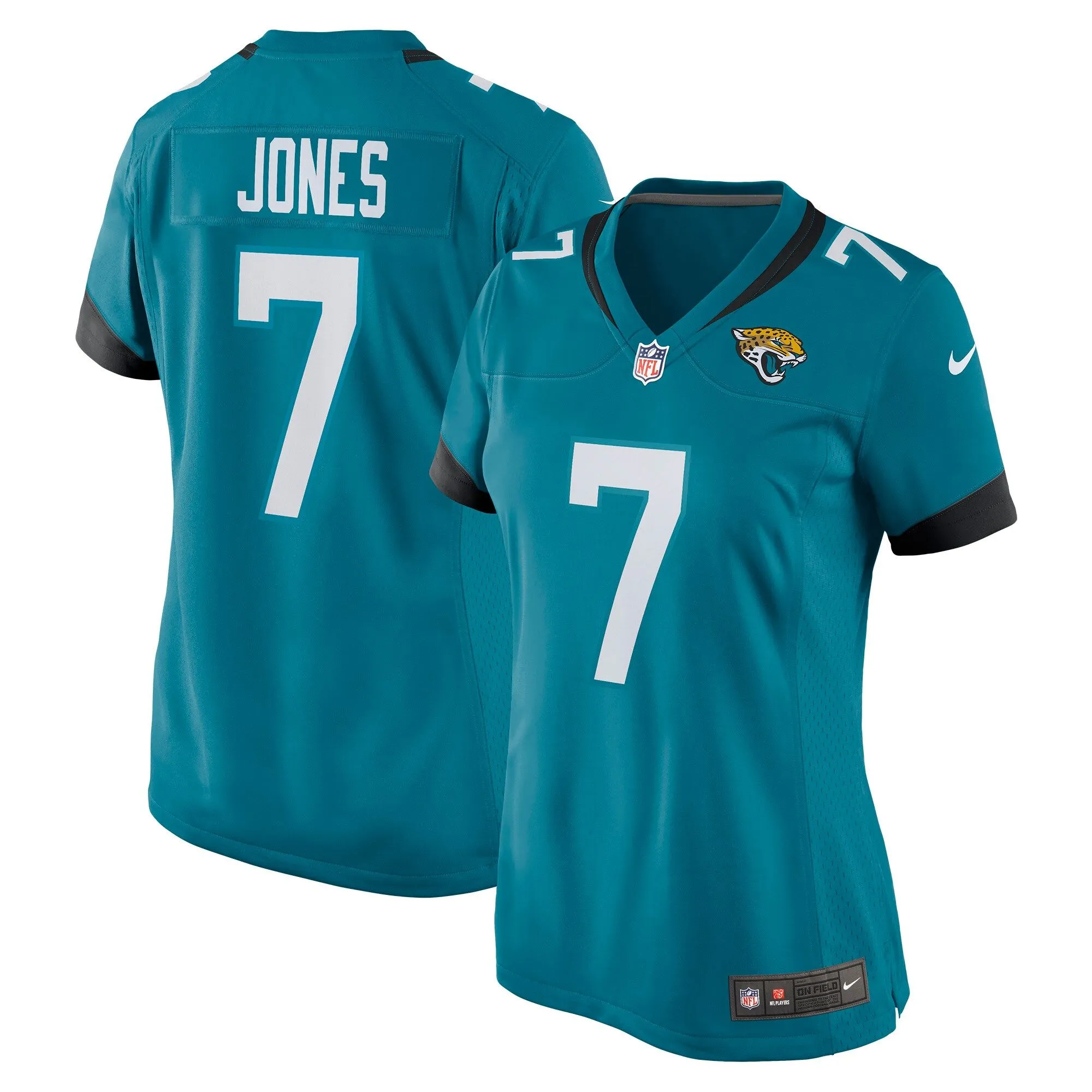 Zay Jones Jacksonville Jaguars  Women's Game Jersey - Teal