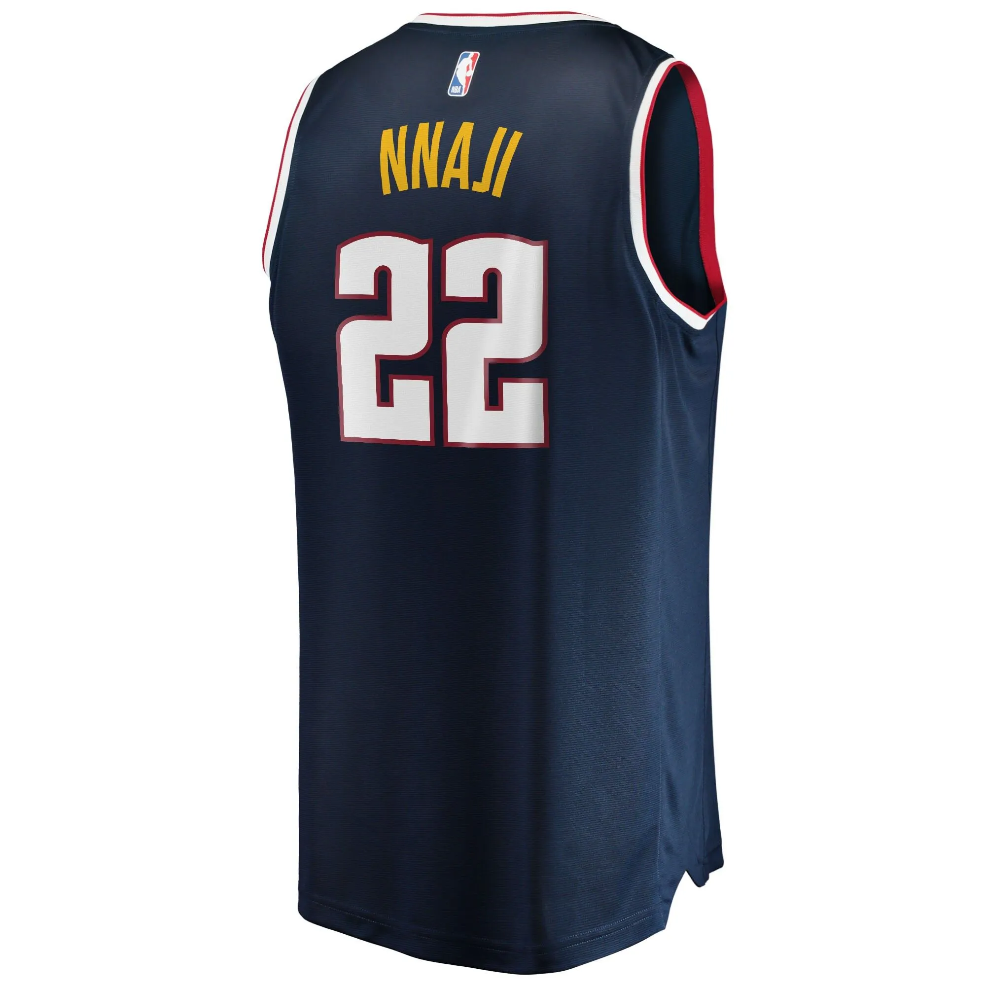 Zeke Nnaji Denver Nuggets Fanatics Branded 2021/22 Fast Break Replica Jersey - Icon Edition - Navy