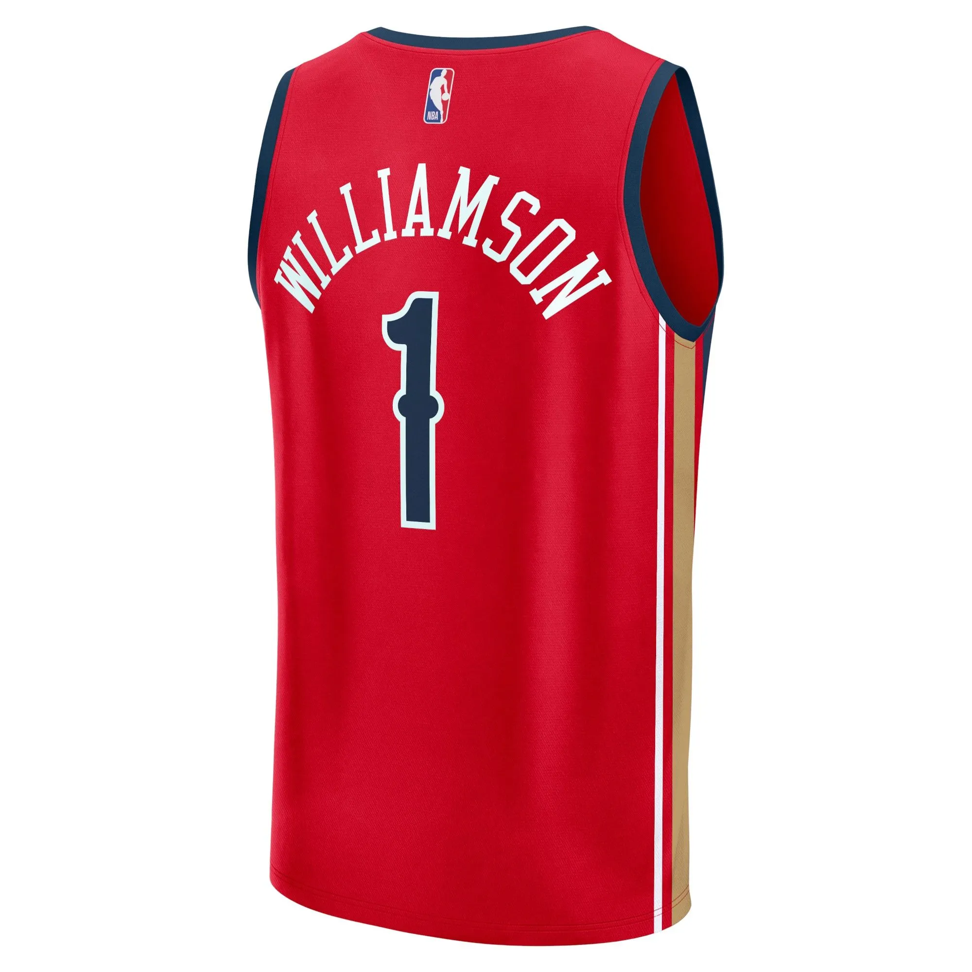 Zion Williamson New Orleans Pelicans Fanatics Branded Fast Break Replica Jersey - Statement Edition - Red