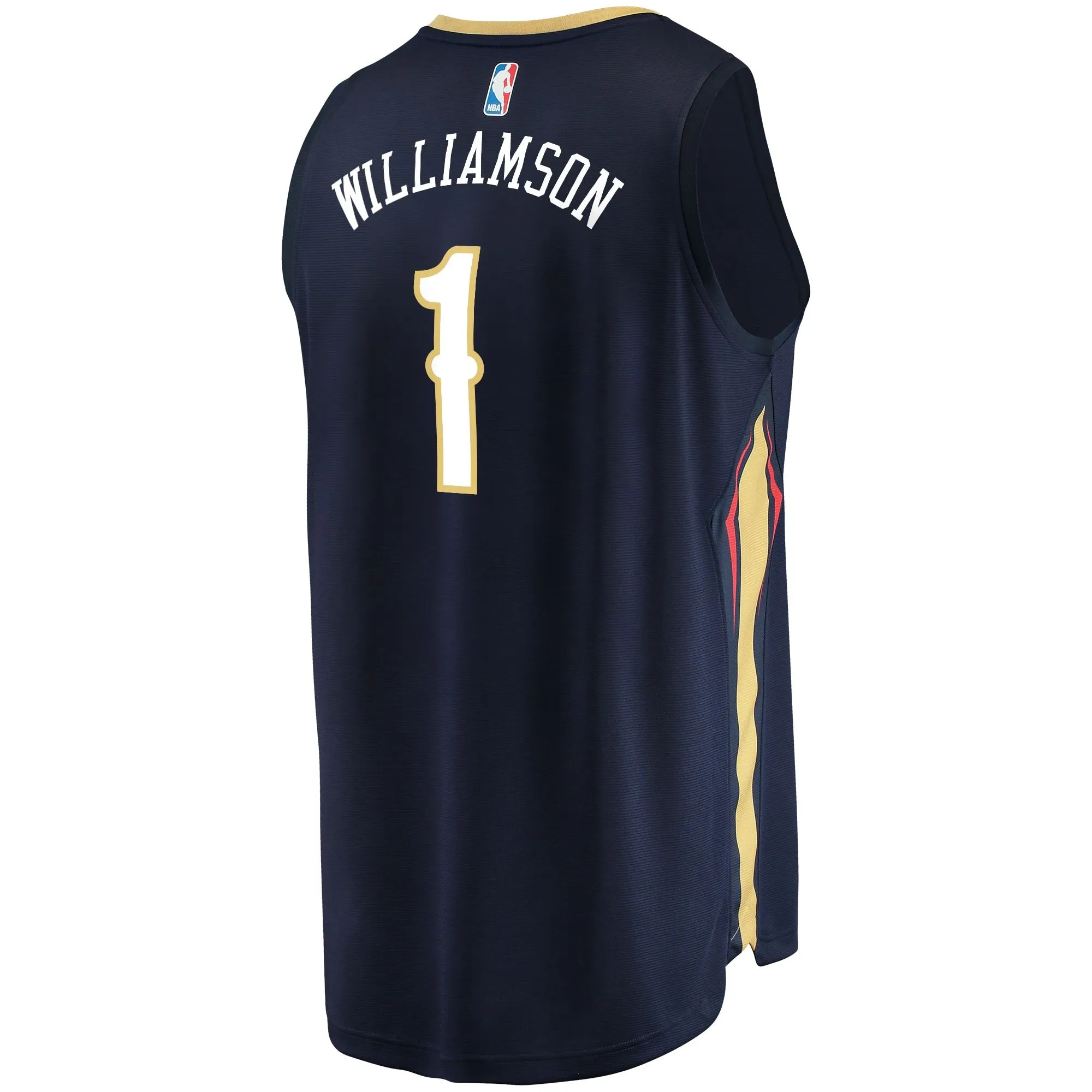 Zion Williamson New Orleans Pelicans Fanatics Branded Youth Replica Fast Break Jersey Navy - Icon Edition