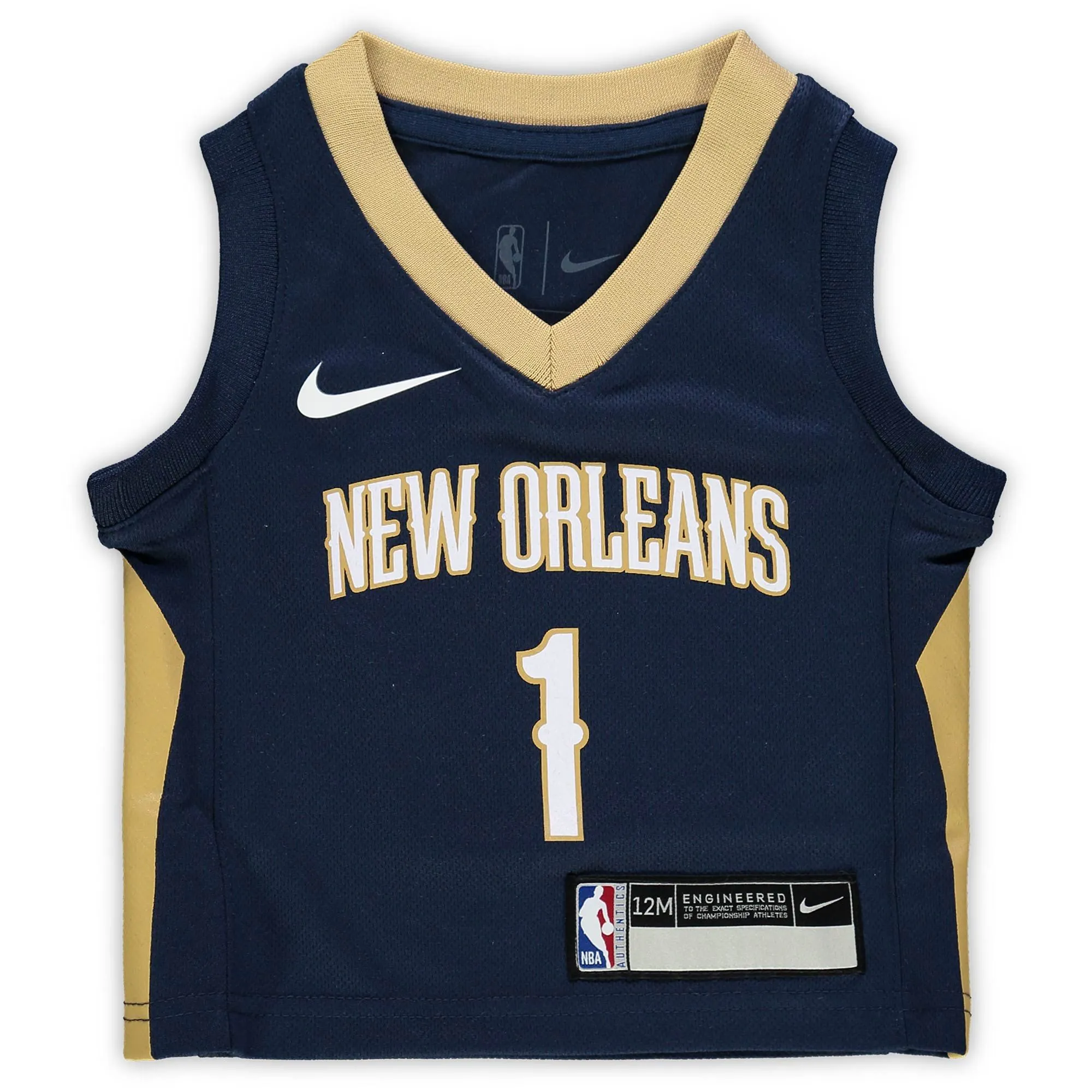 Zion Williamson New Orleans Pelicans  Infant Replica Jersey - Icon Edition - Navy