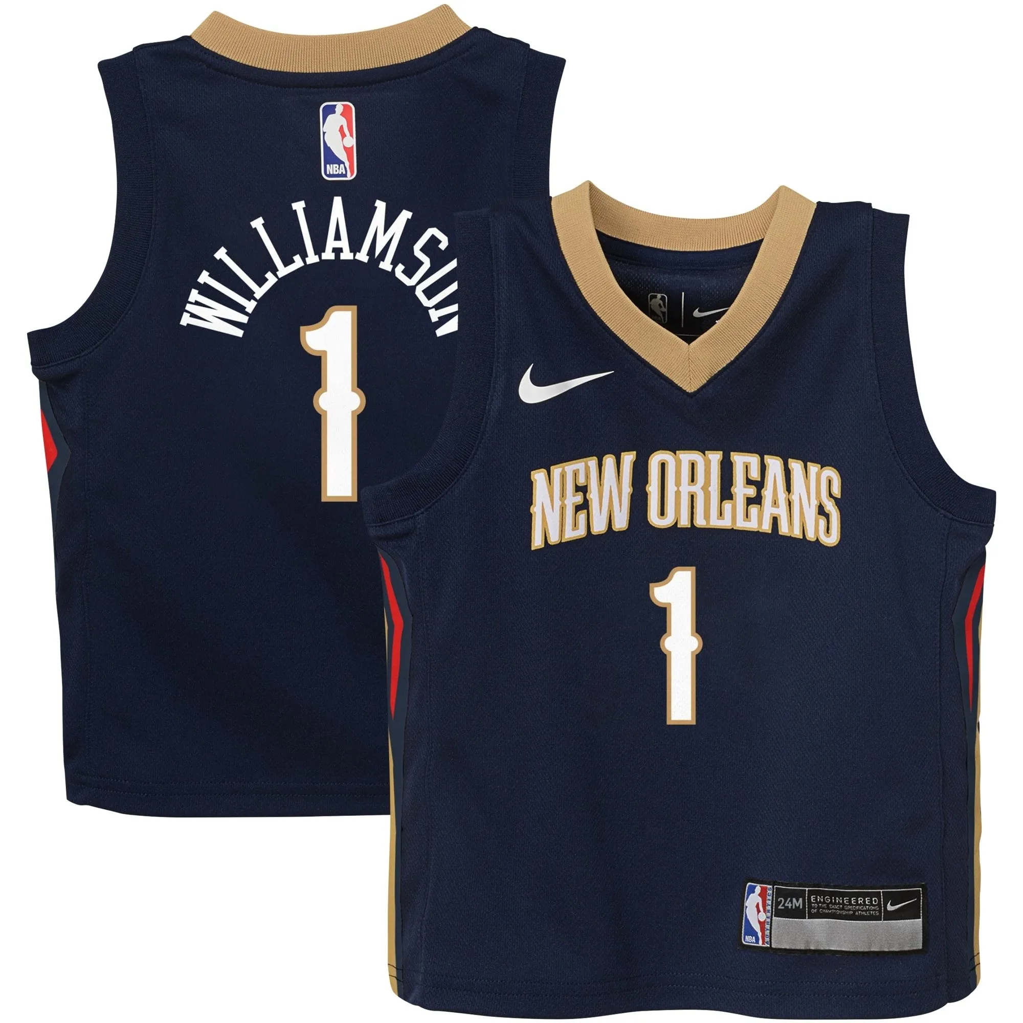 Zion Williamson New Orleans Pelicans  Infant Swingman Player Jersey - Icon Edition - Navy