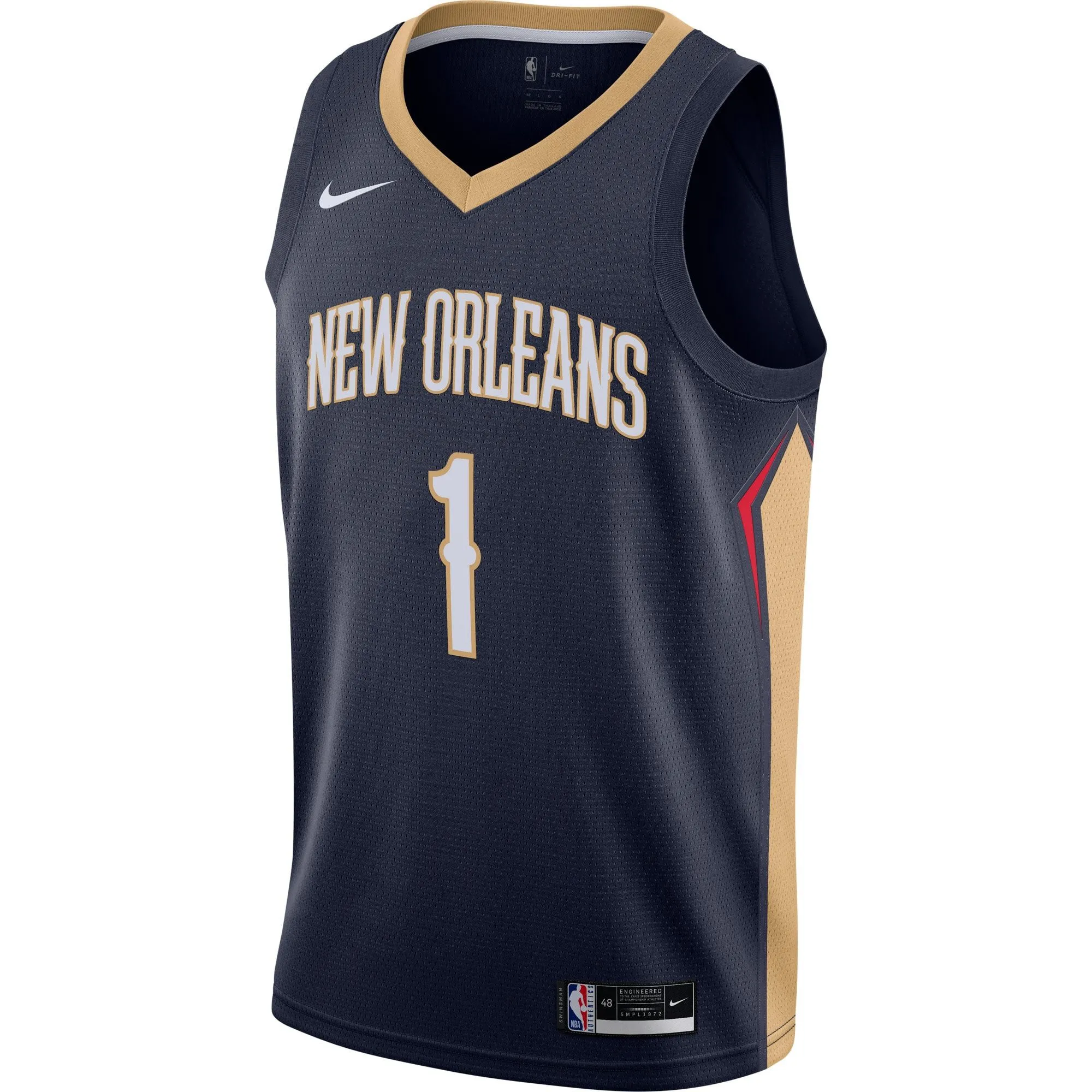 Zion Williamson New Orleans Pelicans  Swingman Jersey - Navy - Icon Edition