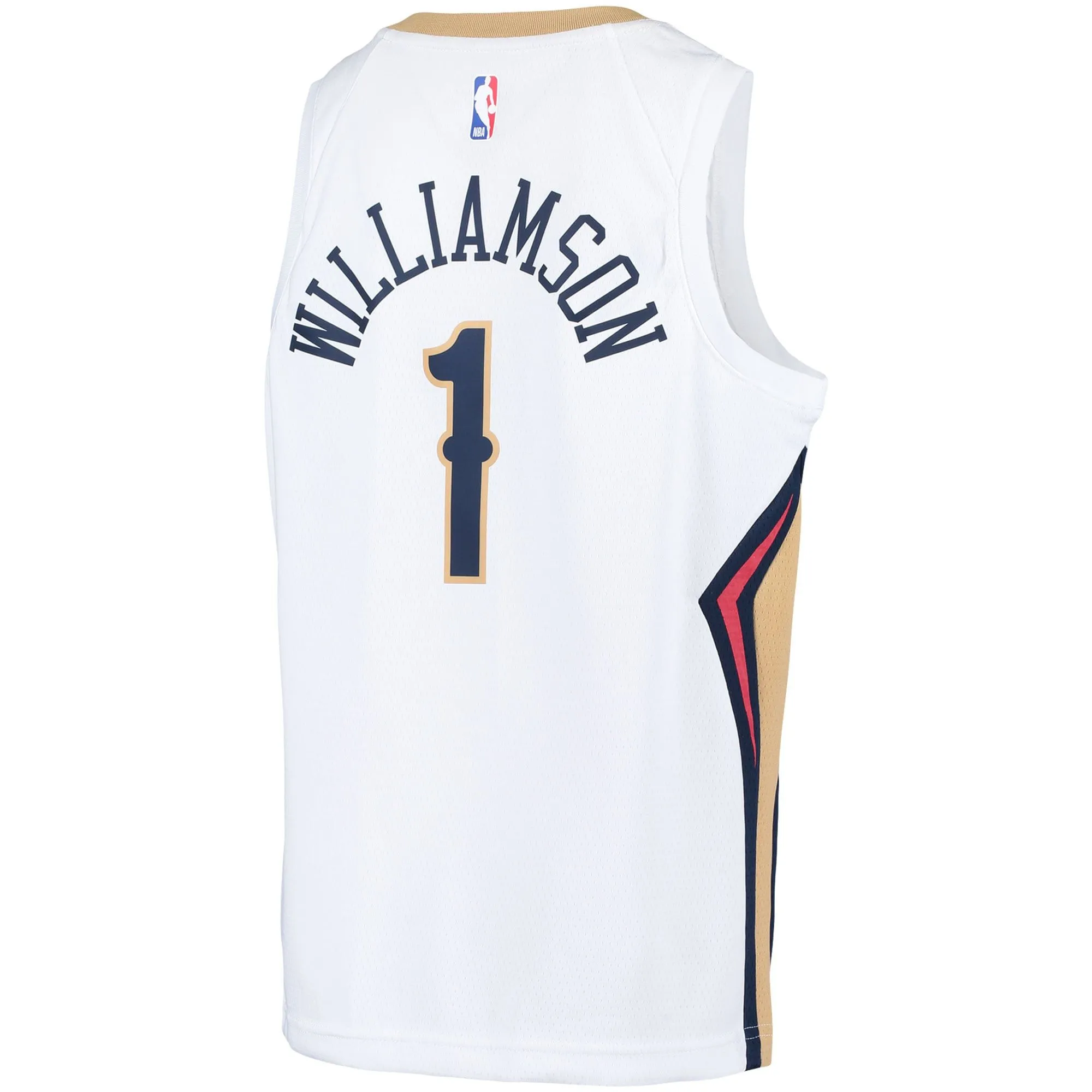 Zion Williamson New Orleans Pelicans  Youth Swingman Player Jersey - Association Edition - White