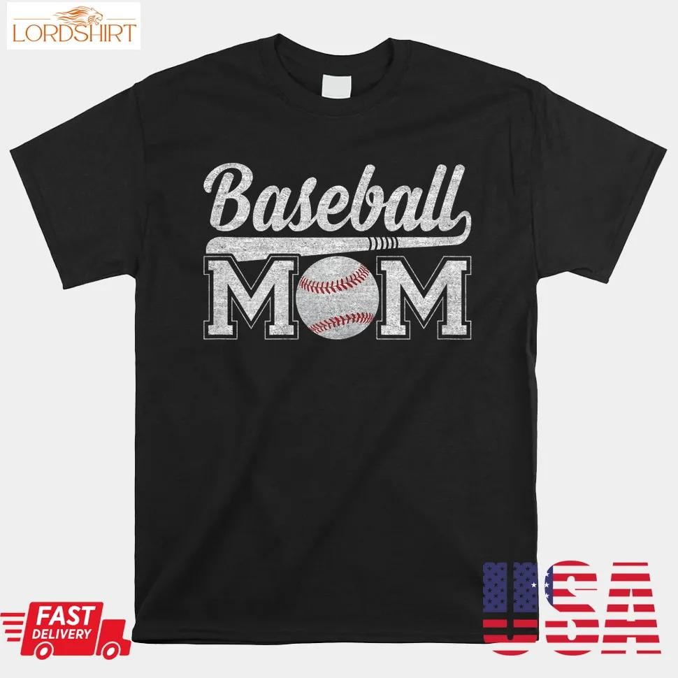 Baseball Mom Mama Mommy Of Baseball Player Shirt