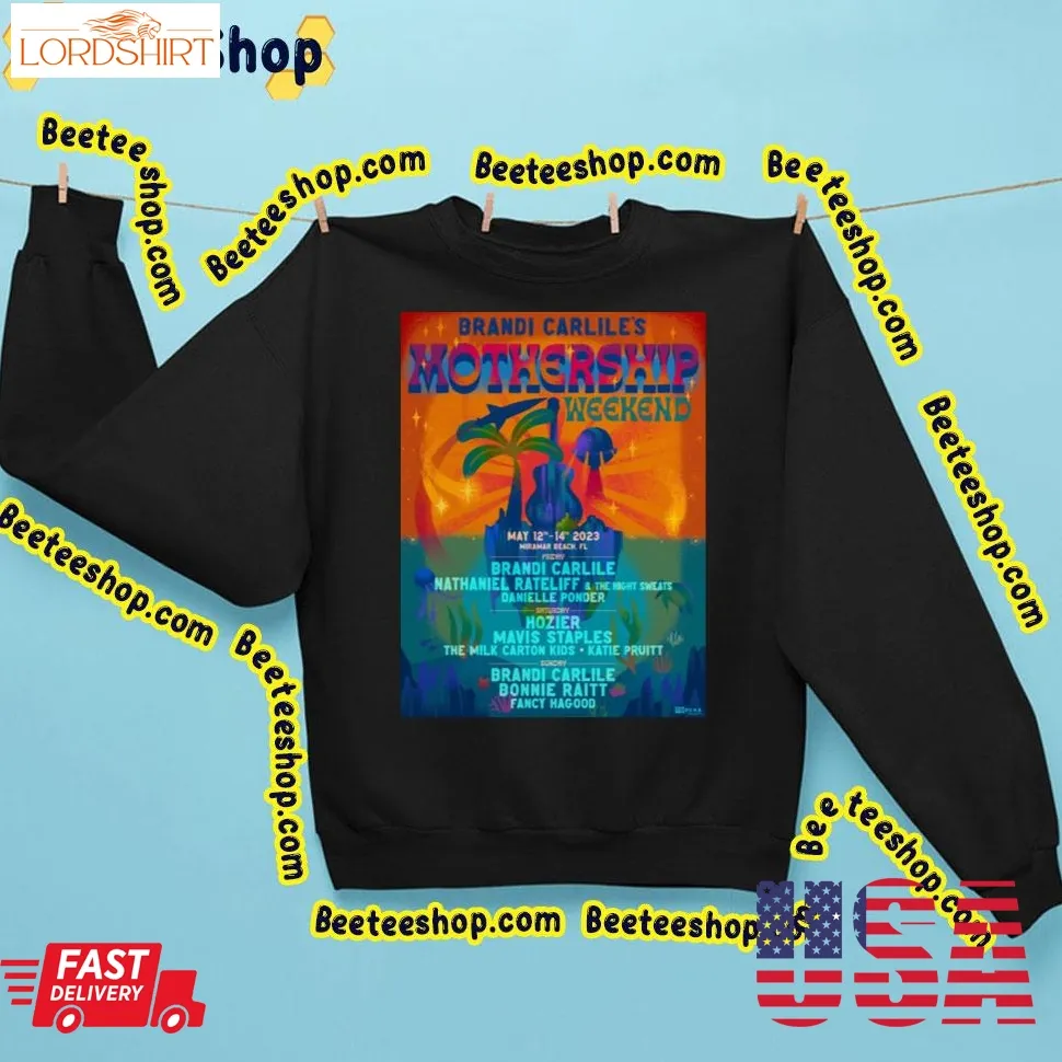 Brandi Carlile's Mothership Weeken 2023 Trending Unisex Sweatshirt