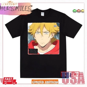 Buddy Daddies Kazuki Kurusu Funny Face Shirt