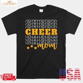 Cheer Mom Cheerleading Mother Competition Parents Support Shirt