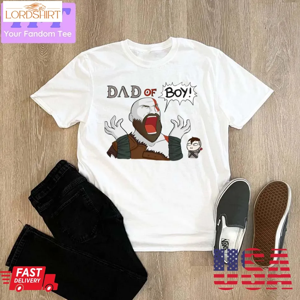 Dad Of Boy God Of War Art Unisex T Shirt