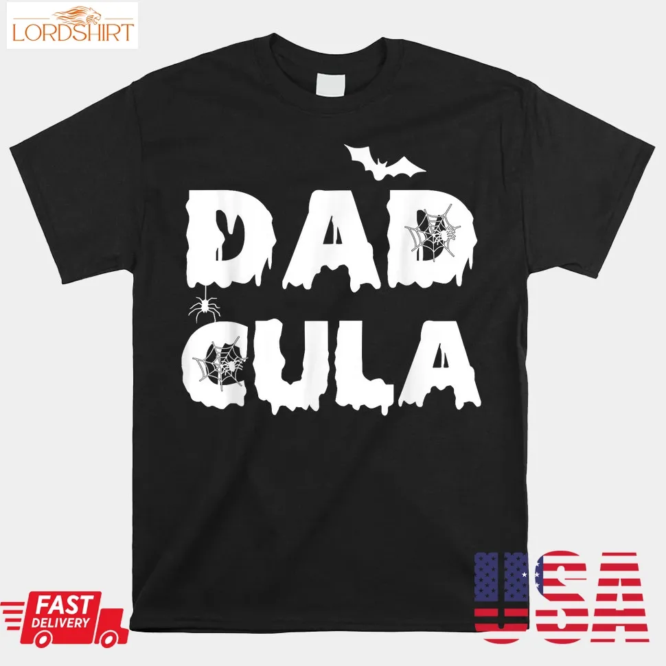 Dadcula Halloween Funny Letter Shirt