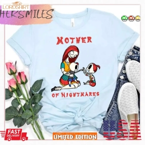 Funny Mother's Day Halloween Mother Of Nightmares Shirt