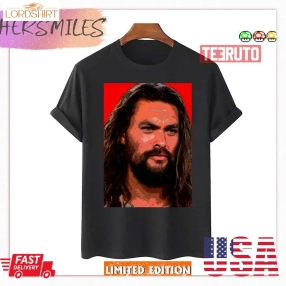 Jason Momoa Graphic Aquaman Shirt