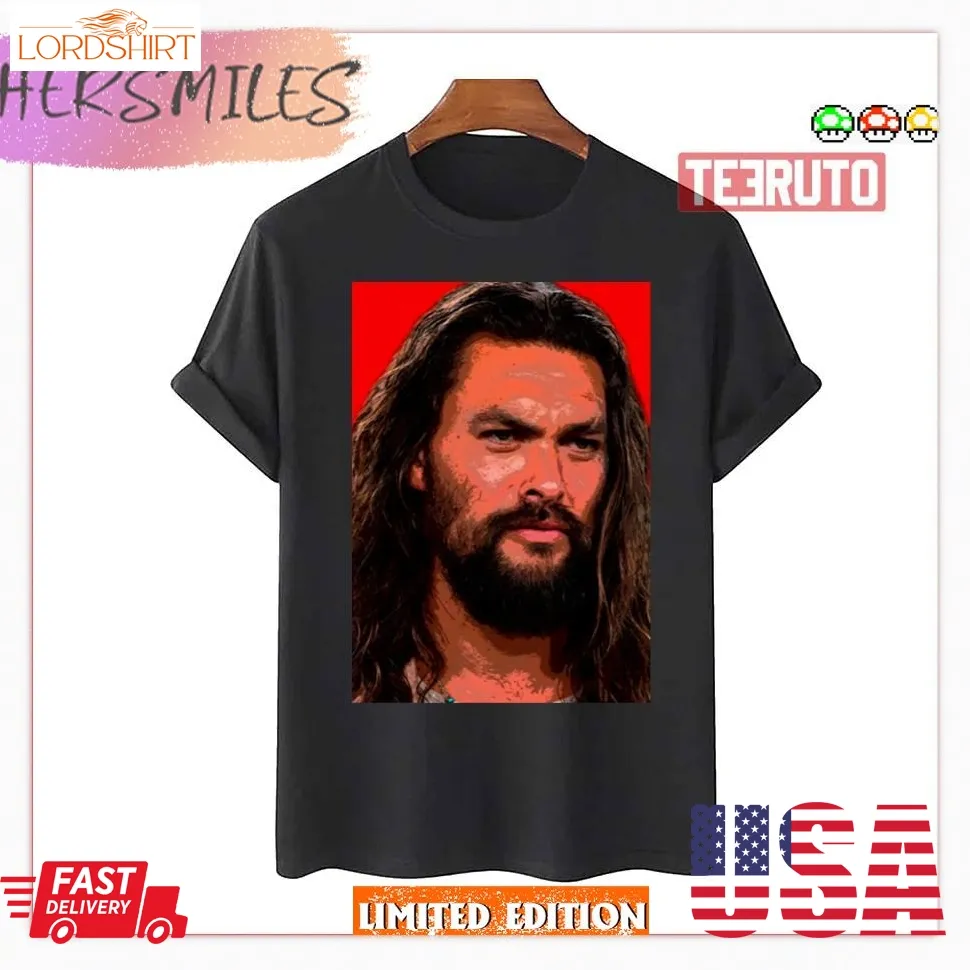 Jason Momoa Graphic Aquaman Shirt