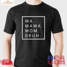 Ma Mama Mom Bruh Crew Sweatshirt