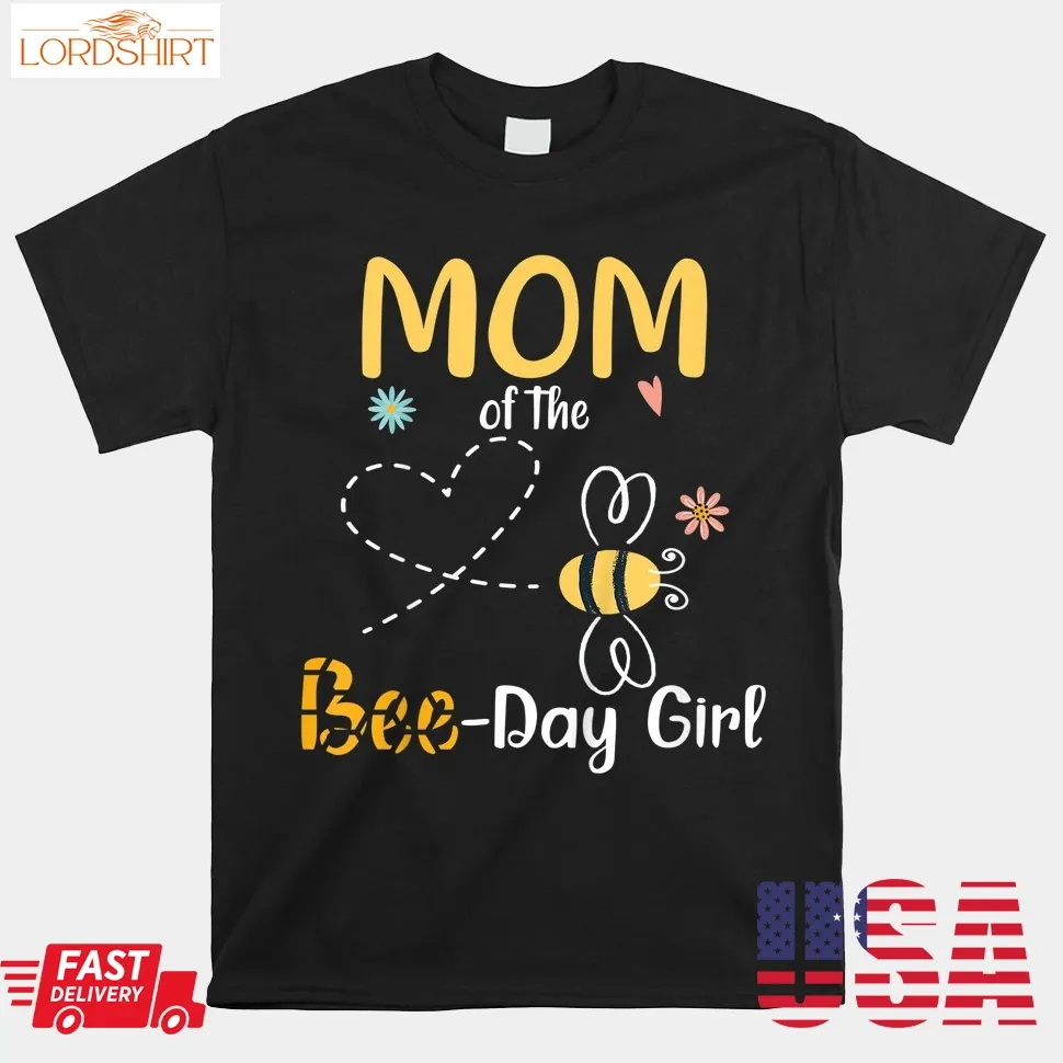 Mom Bee Birthday Party Matching Family Shirt