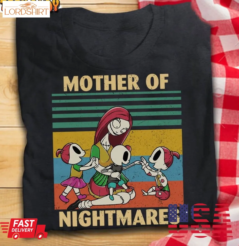 Mother Of Nightmares Vintage Shirt, Nightmare Before Christmas Sweatshirt