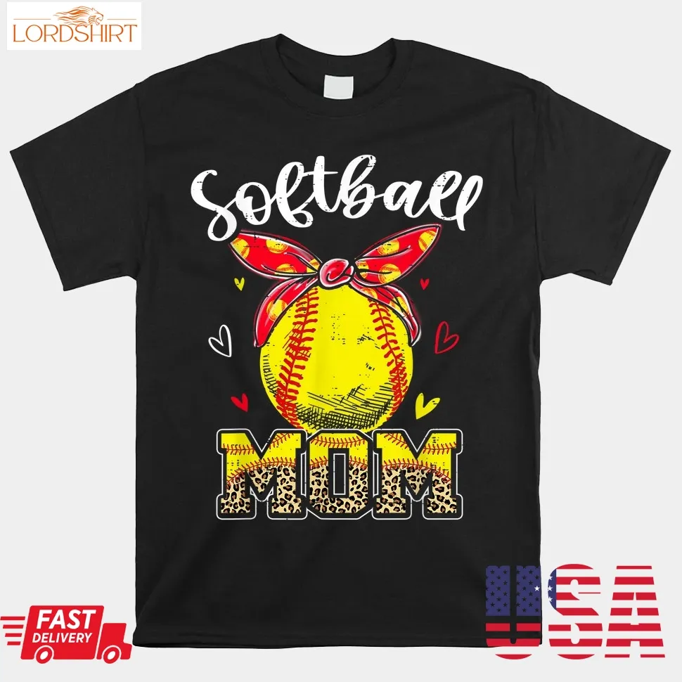 Softball Mom Headband Softball Ball Shirt