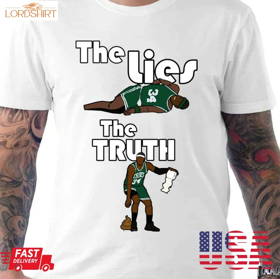 The Liesthe Truth Funny Moment Basketball Shirt