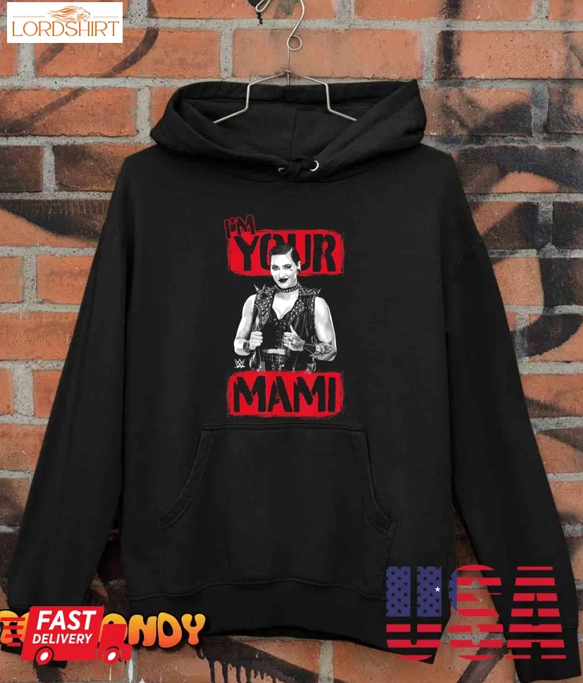 Wwe Mother's Day I'm Your Mami Rhea Ripley Portrait T Shirt