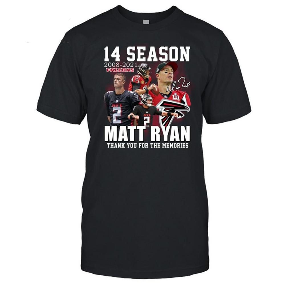 14 Season 2008-2021 Matt Ryan Thank You