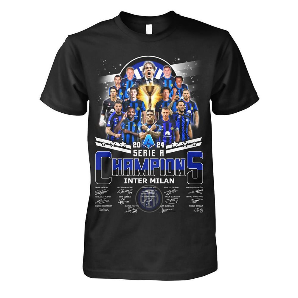 2024 Serie A Champions Inter Milan Shirt