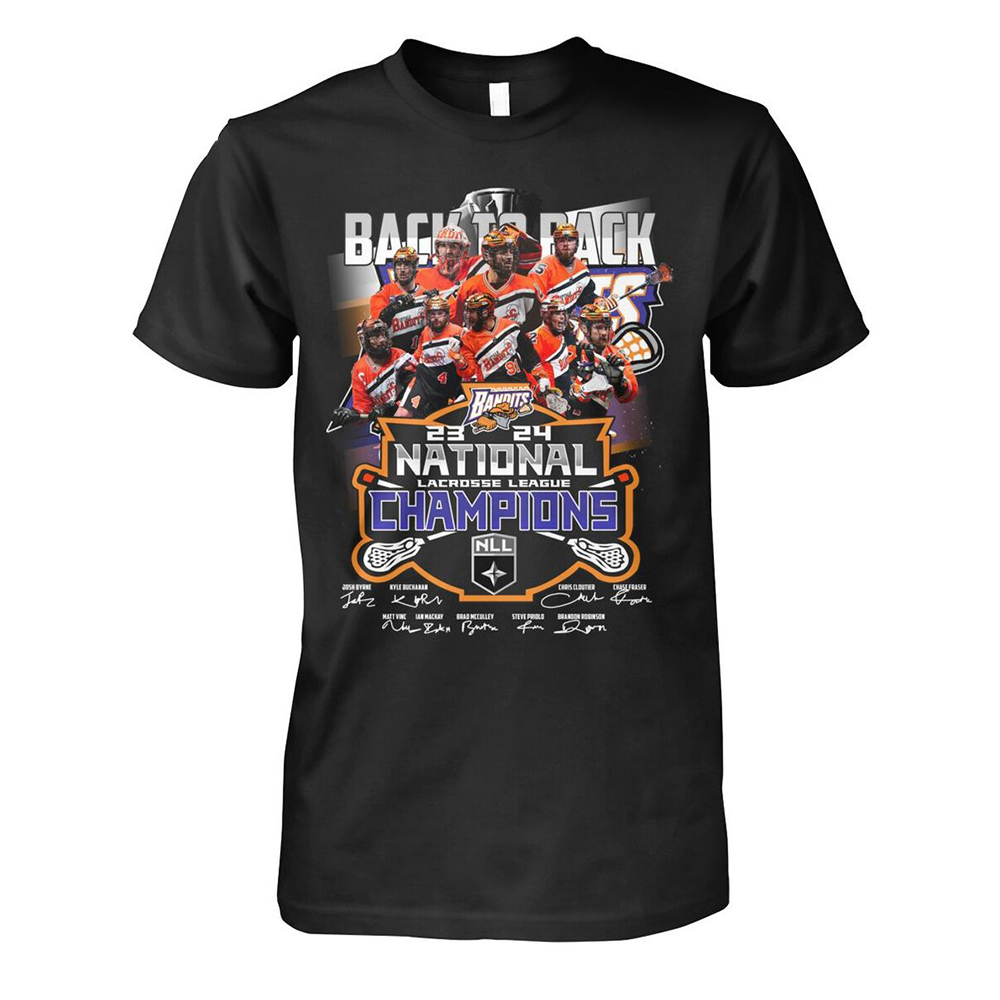 Back To Back Bandit 2023-2024 Champions Shirt