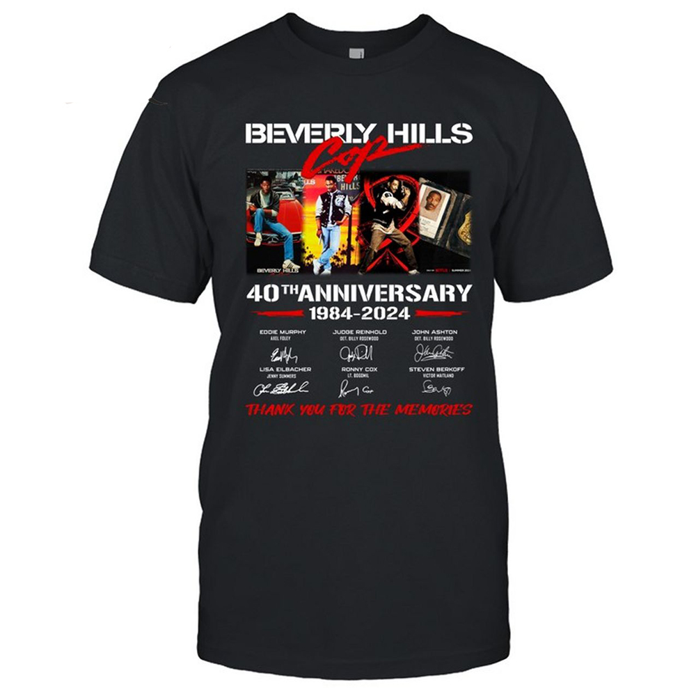 Beverly Hills Cop 40th Anniversary 1984-2024 Thank