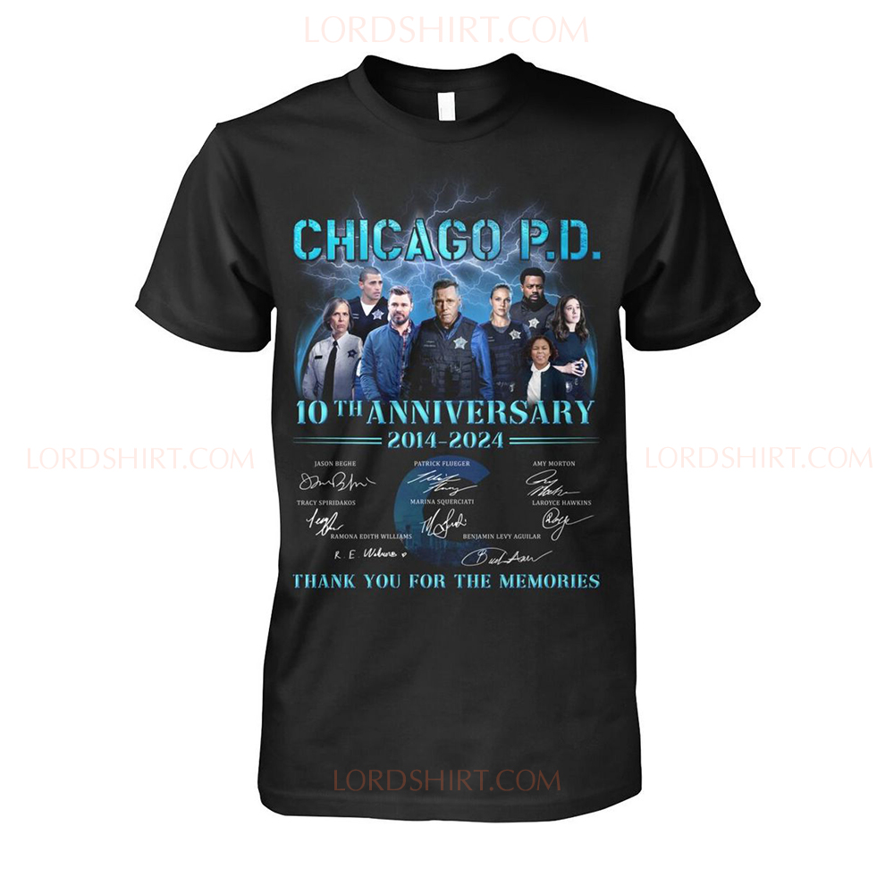 Chicago P.D. 10th Anniversary 2014-2024 Thank You