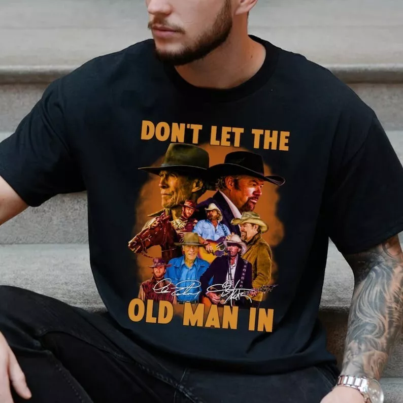 Clint Eastwood Don't Let The Old Man In Signature T-Shirt