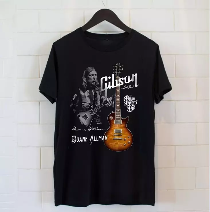 Duane Allman Guitar Signature Unisex T-Shirt