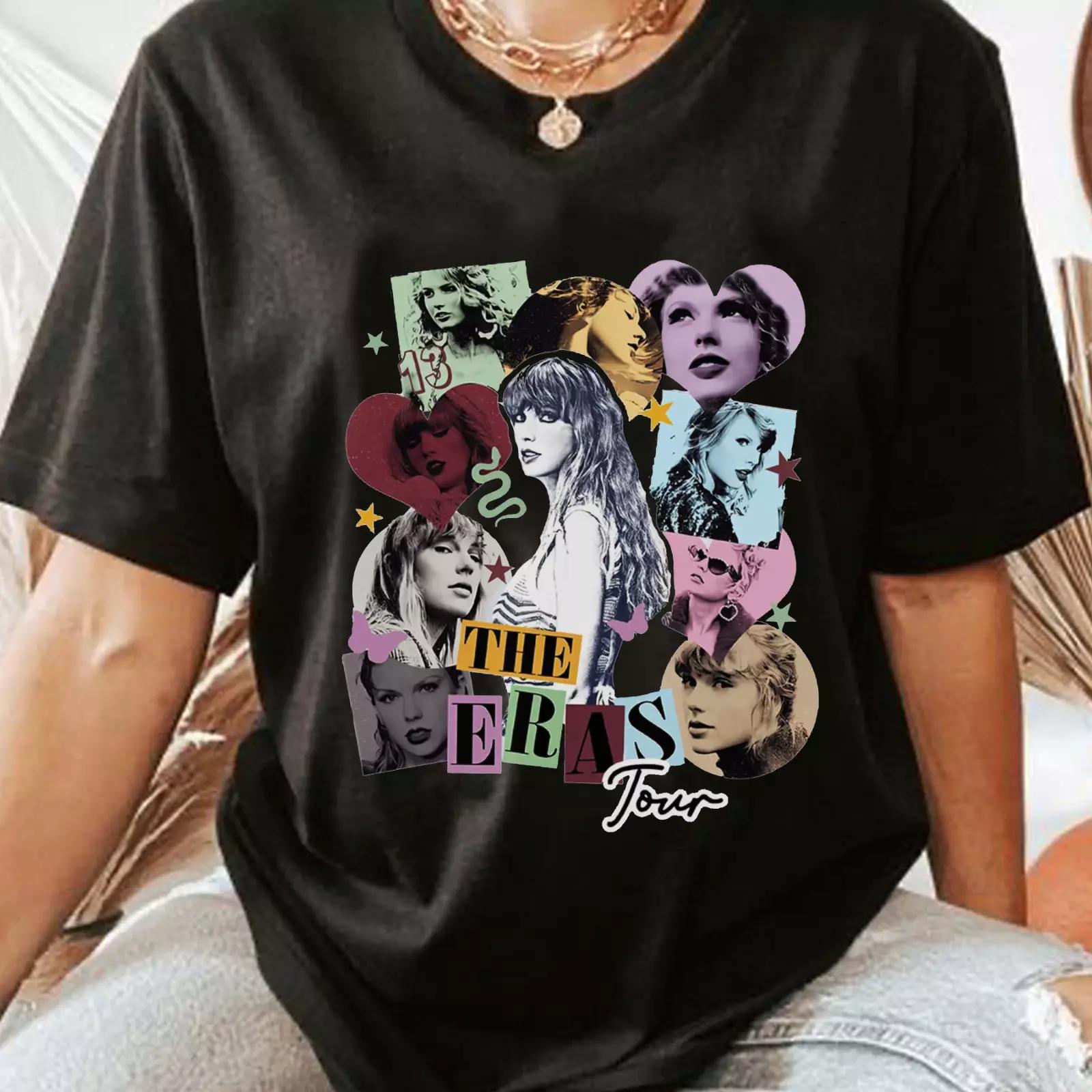 The Eras Tour Merch Shirt (Kids And Adult Sizes) Tour Merch Swift Taylor Tee Stars- 0