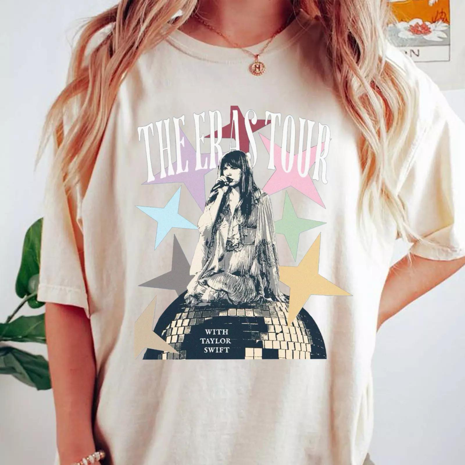 Eras Tour Merch Shirt (Kids And Adult Sizes) Tour Merch Swift Taylor Tee Stars