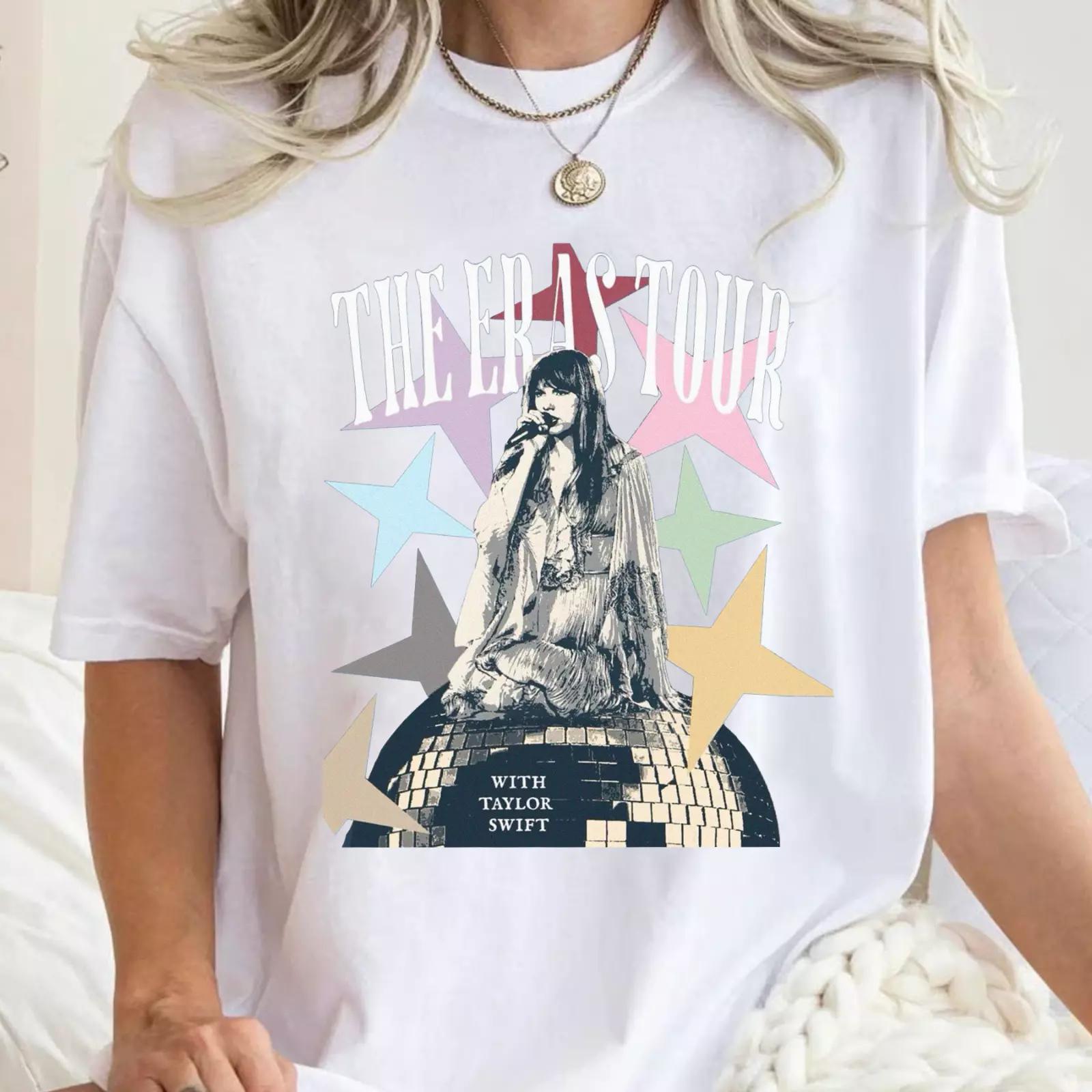 Eras Tour Merch Shirt (Kids And Adult Sizes) Tour Merch Swift Taylor Tee Stars