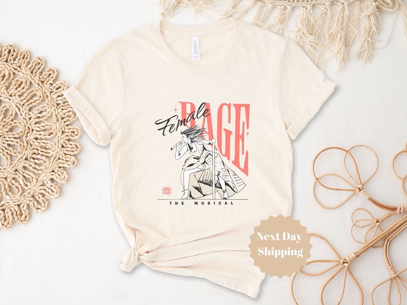 Female Rage The Musical, Eras Concert Tee, TTPD Swiftie Fan Gift, Tortured Poets Department