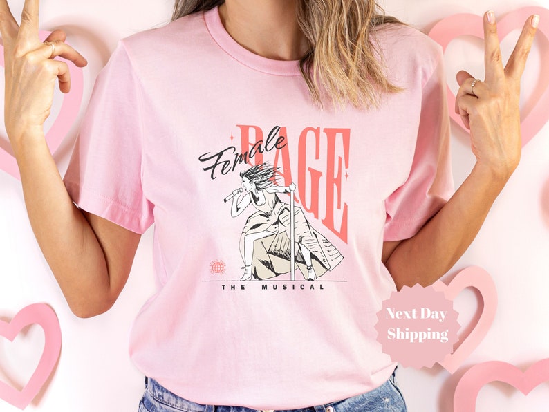 Female Rage The Musical, Eras Concert Tee, TTPD Swiftie Fan Gift, Tortured Poets Department