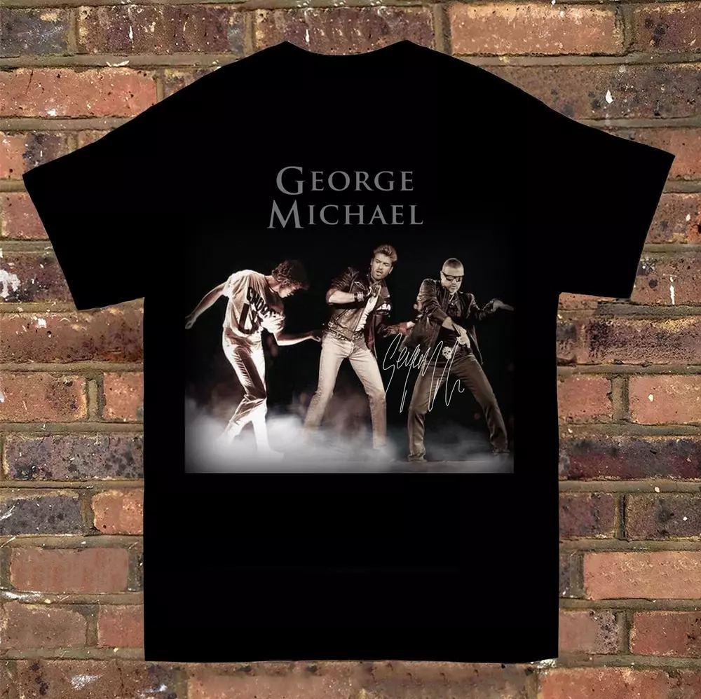 George Michael Signature Cotton T-Shirt