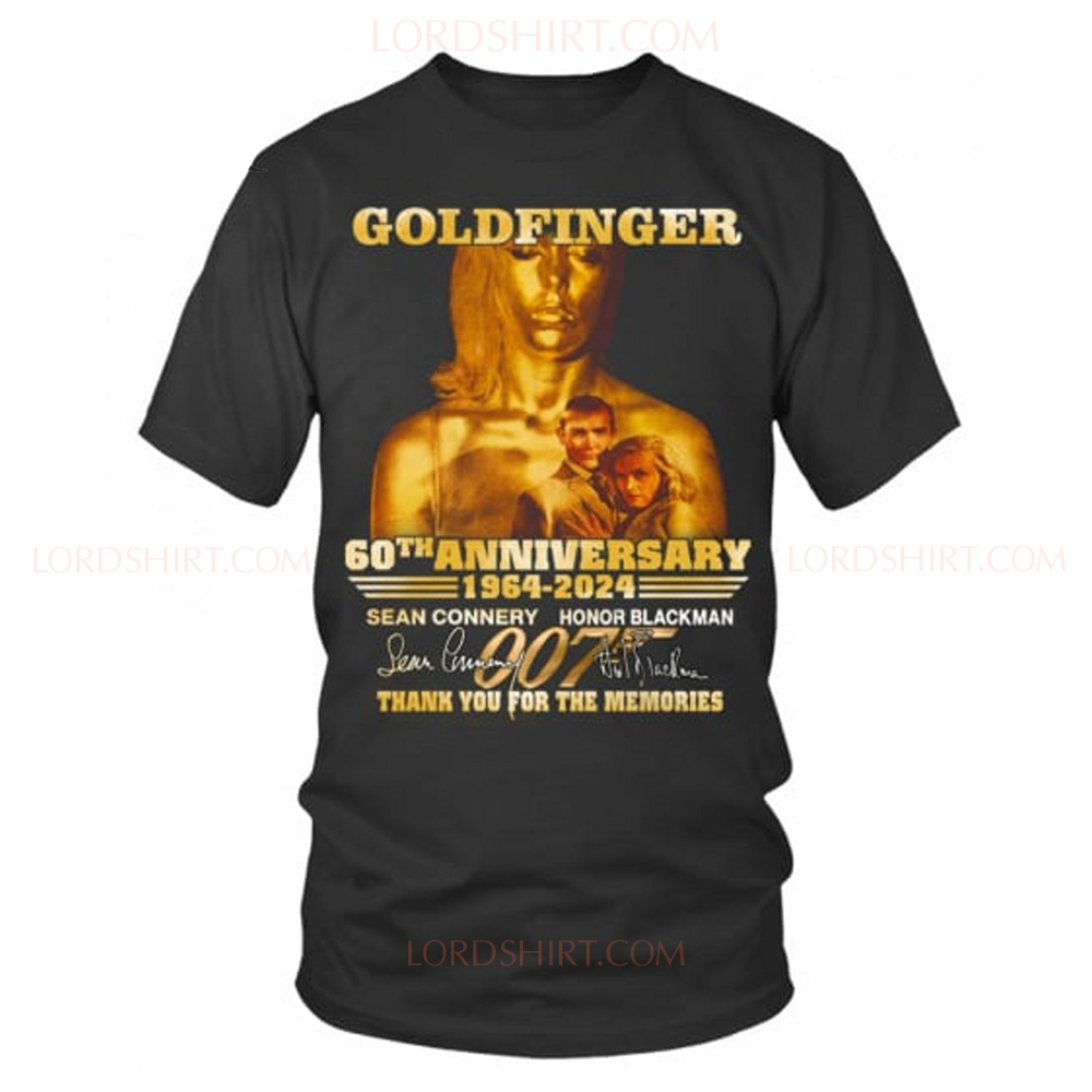 Goldfinger 60th Anniversary 1964-2024 Thank You For