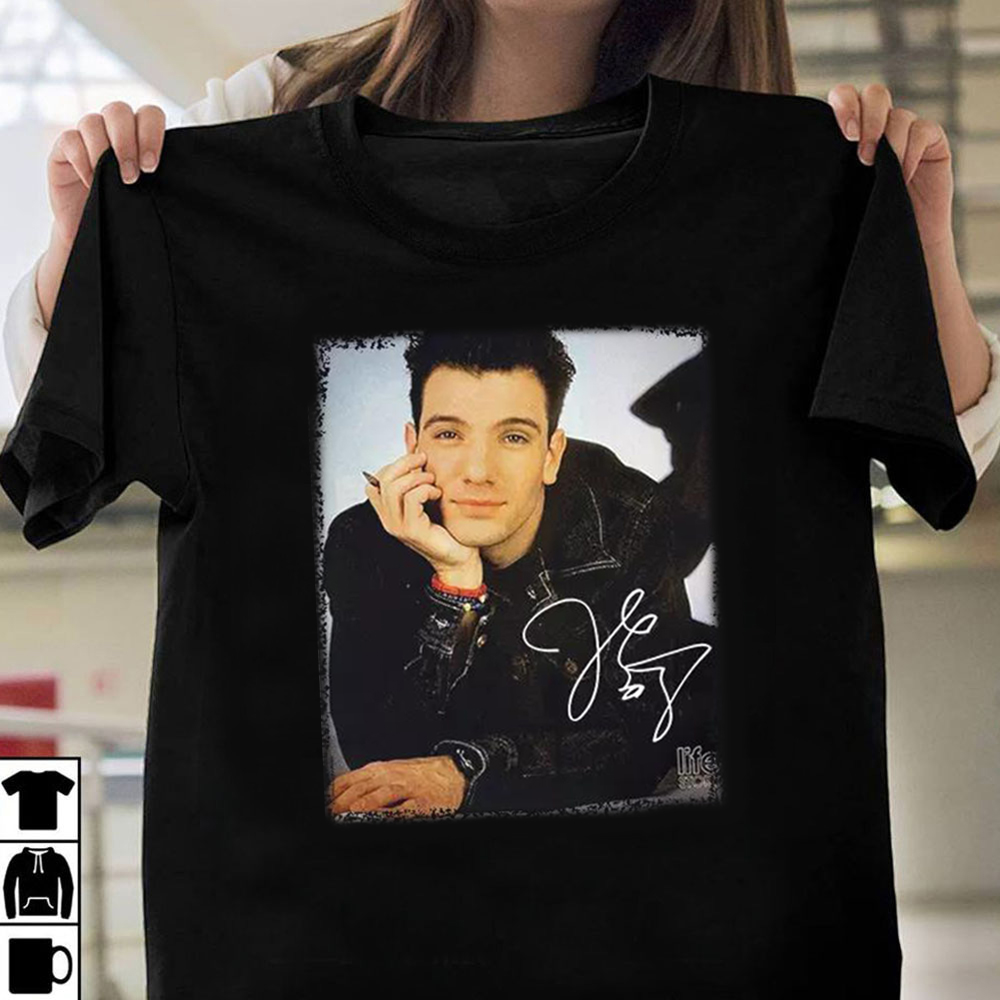 JC Chasez Nsync Signature T-Shirt