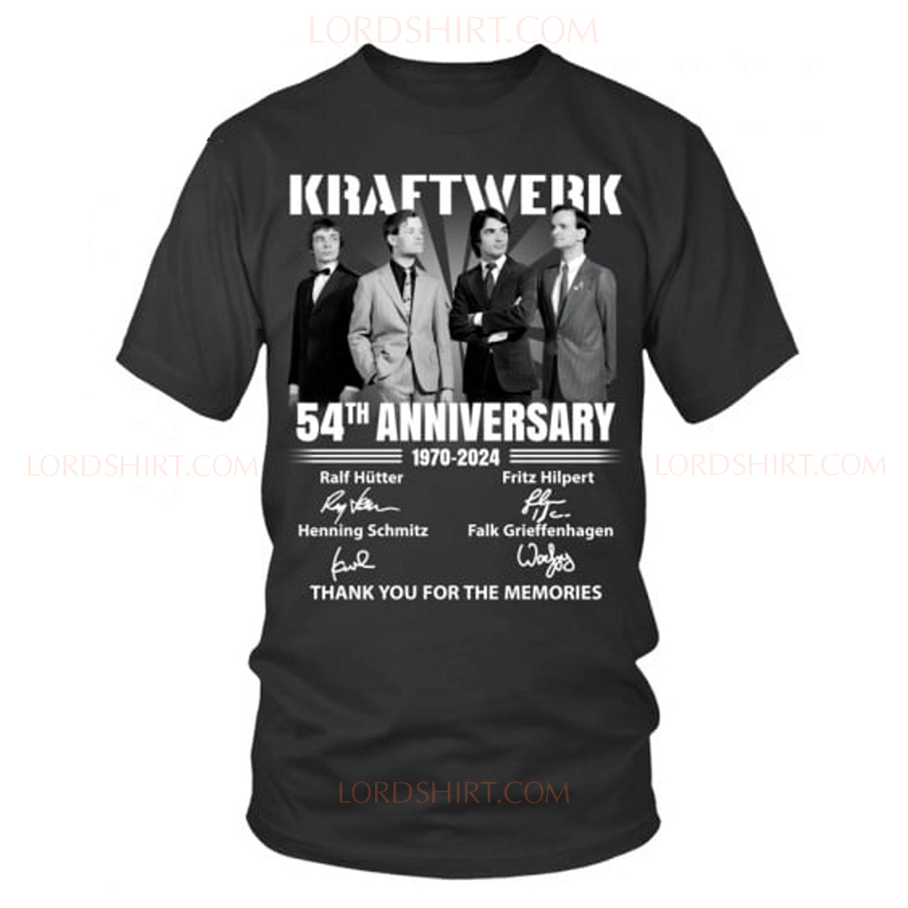 Kraftwerk 54th Anniversary 1970-2024 Thank You For