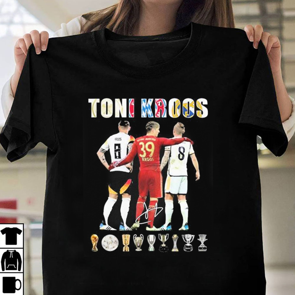 Official Toni Kroos Real Madrid Star True Love Signature shirt