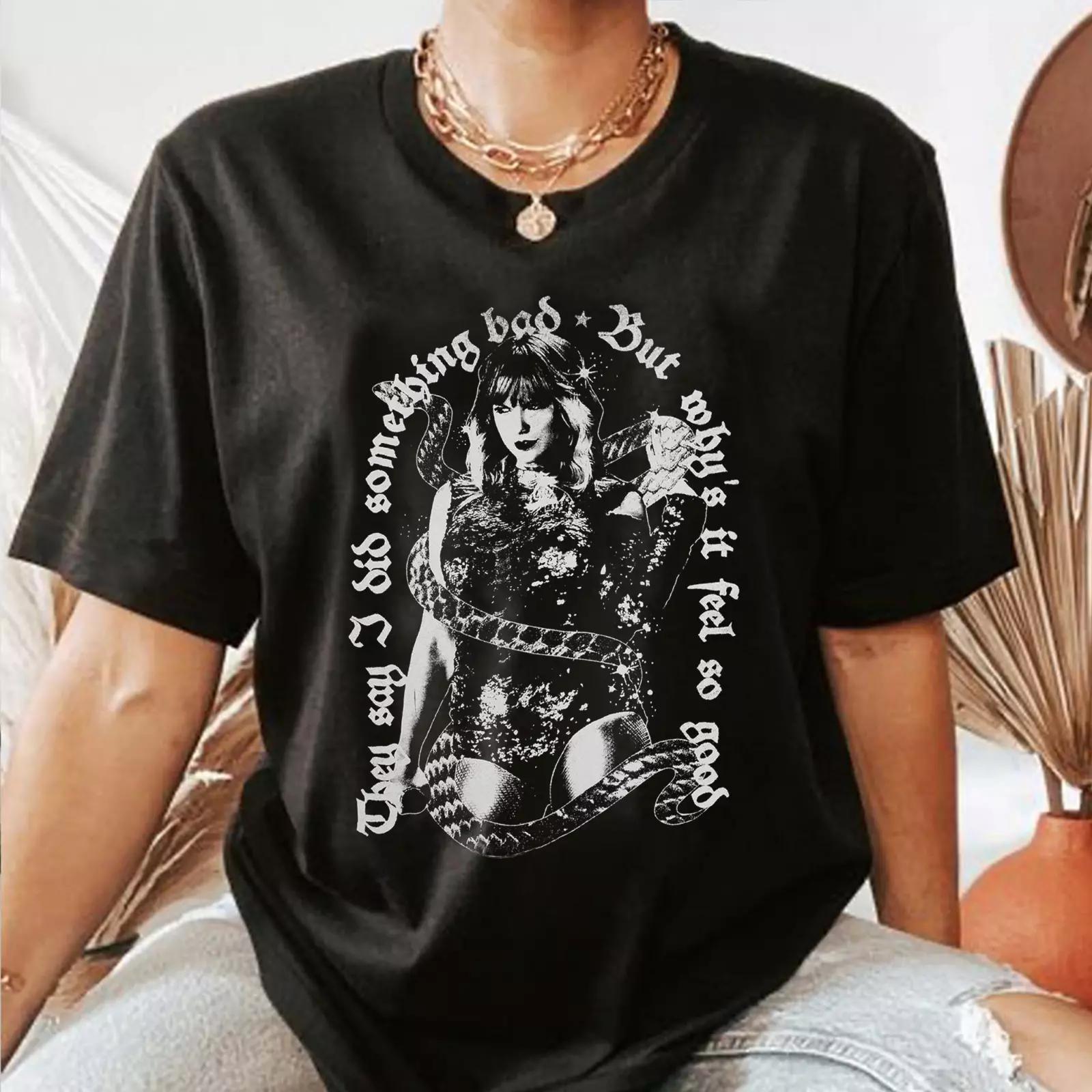 Reputation Merch, Did Something Bad Swift Fan Swiftie Taylor Tee Album