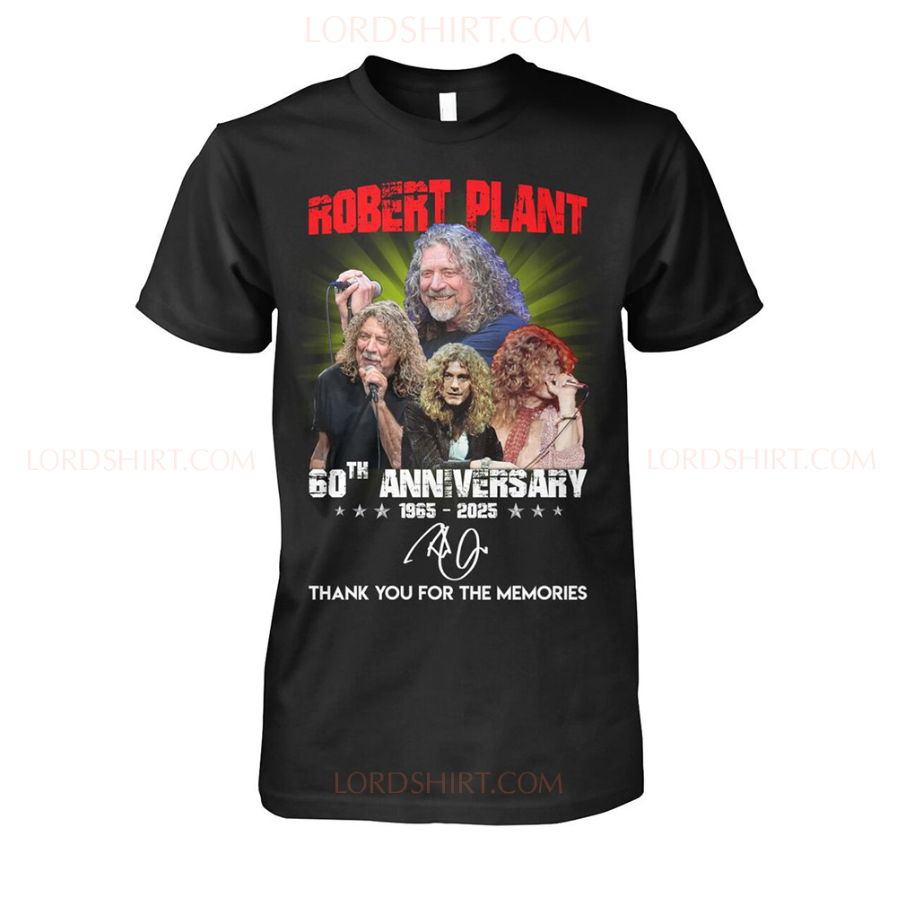 Robert Plant 60th Anniversary 1965-2025 Thank You