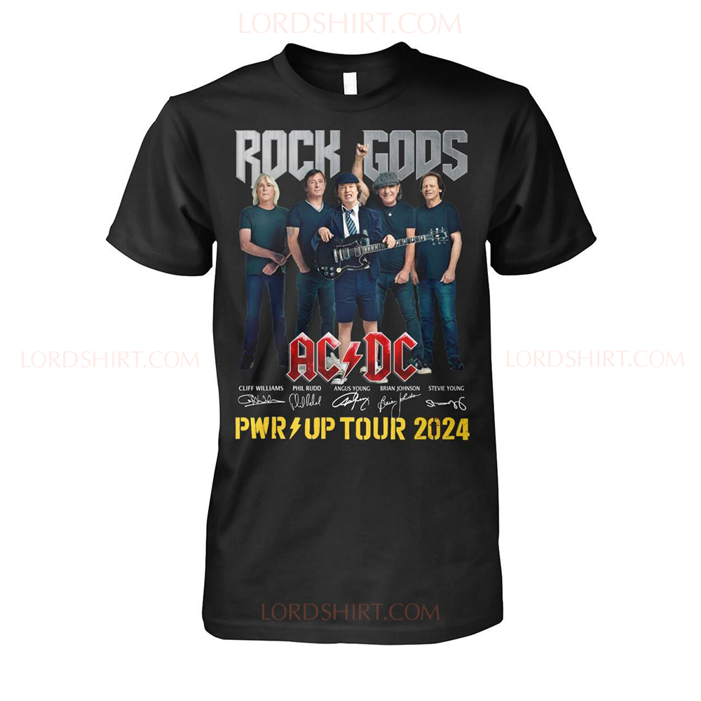 Rock Gods PWR Up Tour 2024 Shirt